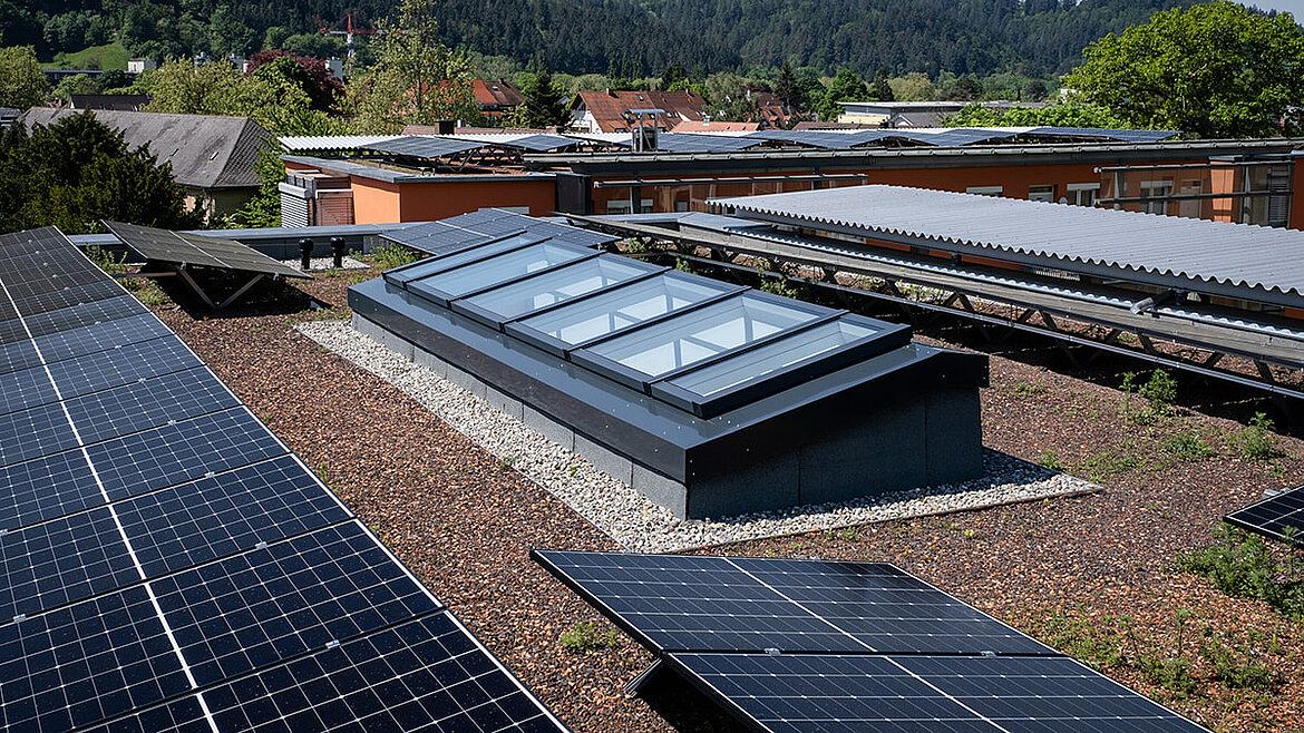 Dachsanierung mit dem Modularen Glasdach MS78 von LAMILUX 
