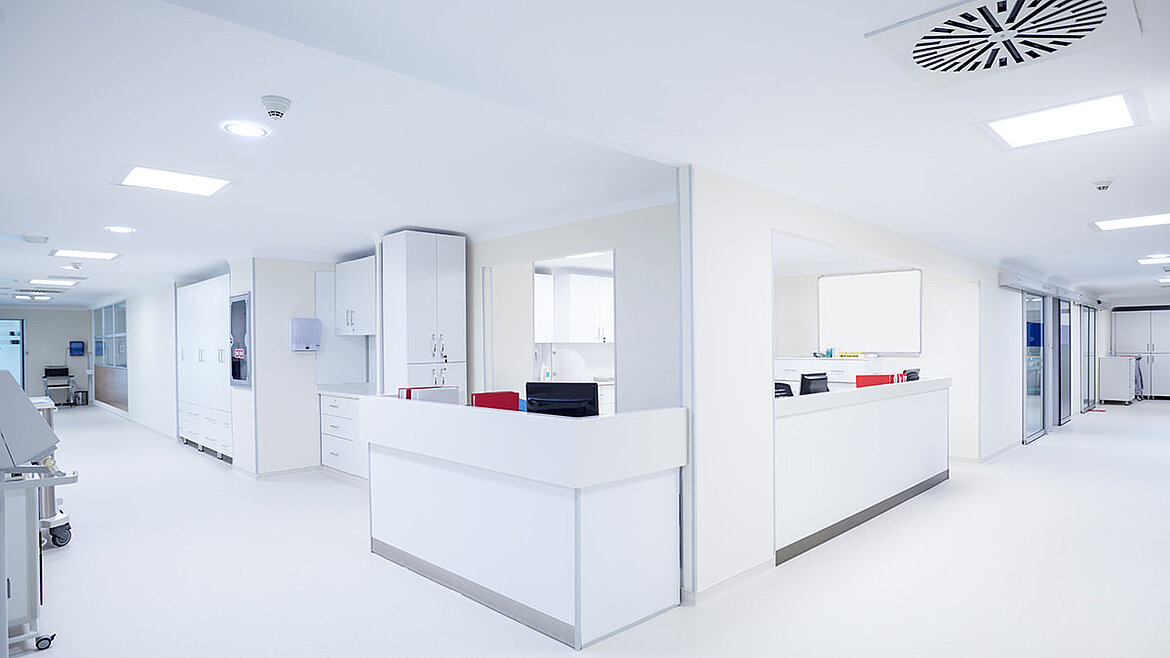 LAMILUX GFK in Medizin LAMILUX GFK in Medizin