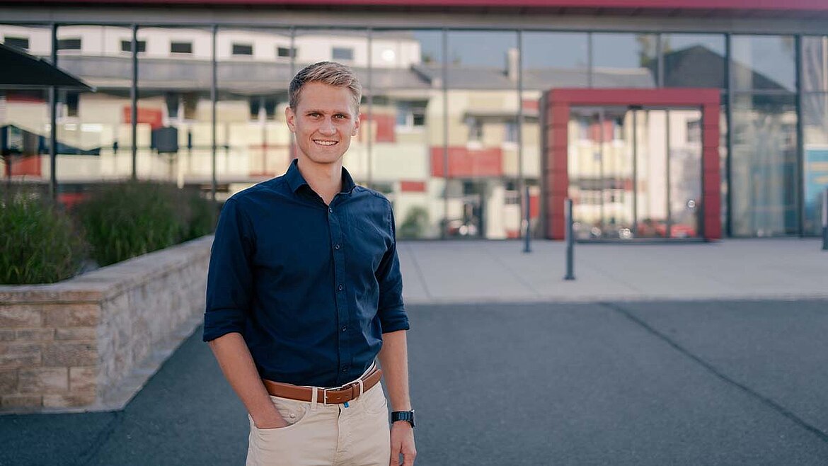 Maximilian Bloß von LAMILUX