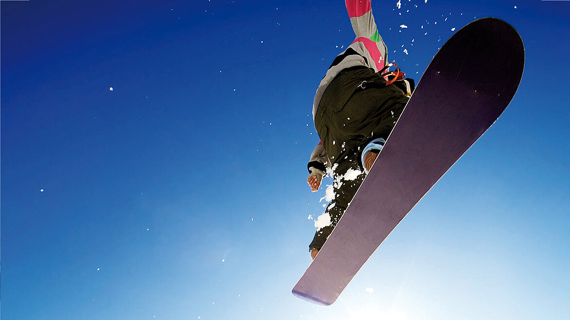 LAMILUX Composites im Sport - Snowboarder