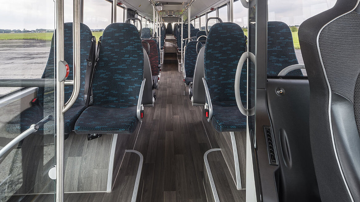 Innenansicht Bus Innenansicht Bus | insights by LAMILUX