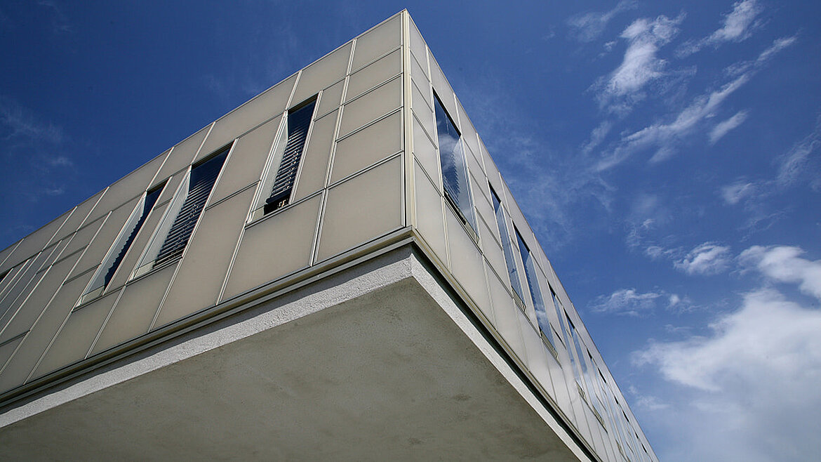 Hauswand aus GFK