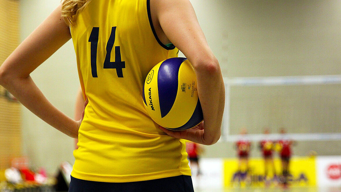 Volleyballspielerin Teamsport Volleyball | karriereblog by LAMILUX
