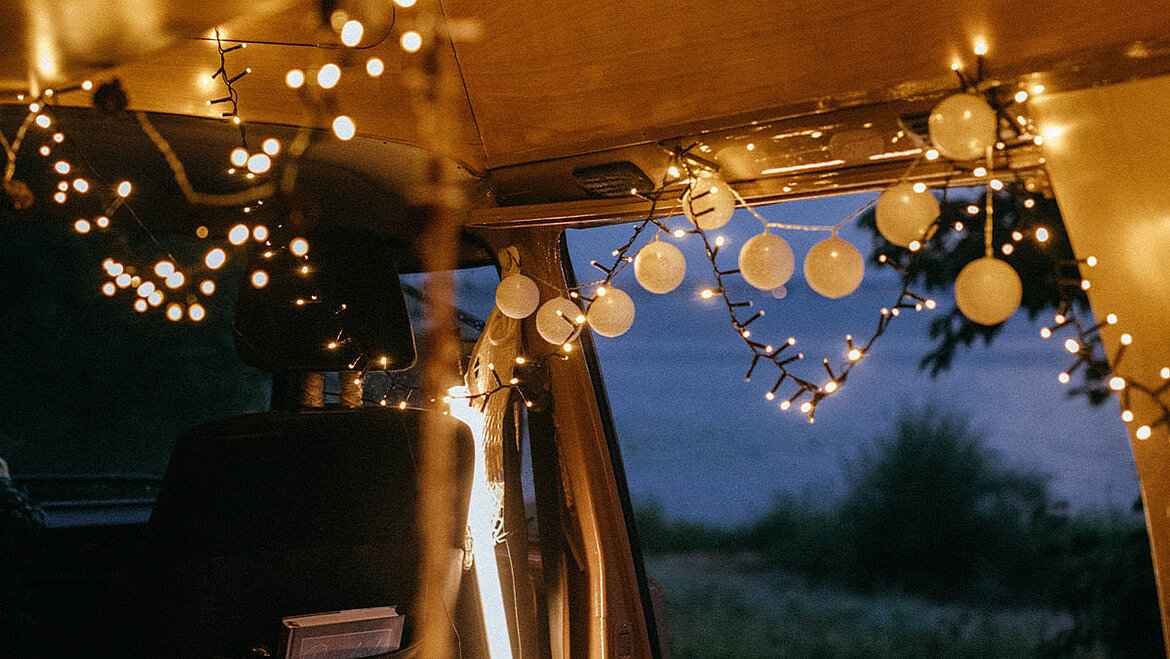 Lichterketten im Reisemobil | insights by LAMILUX