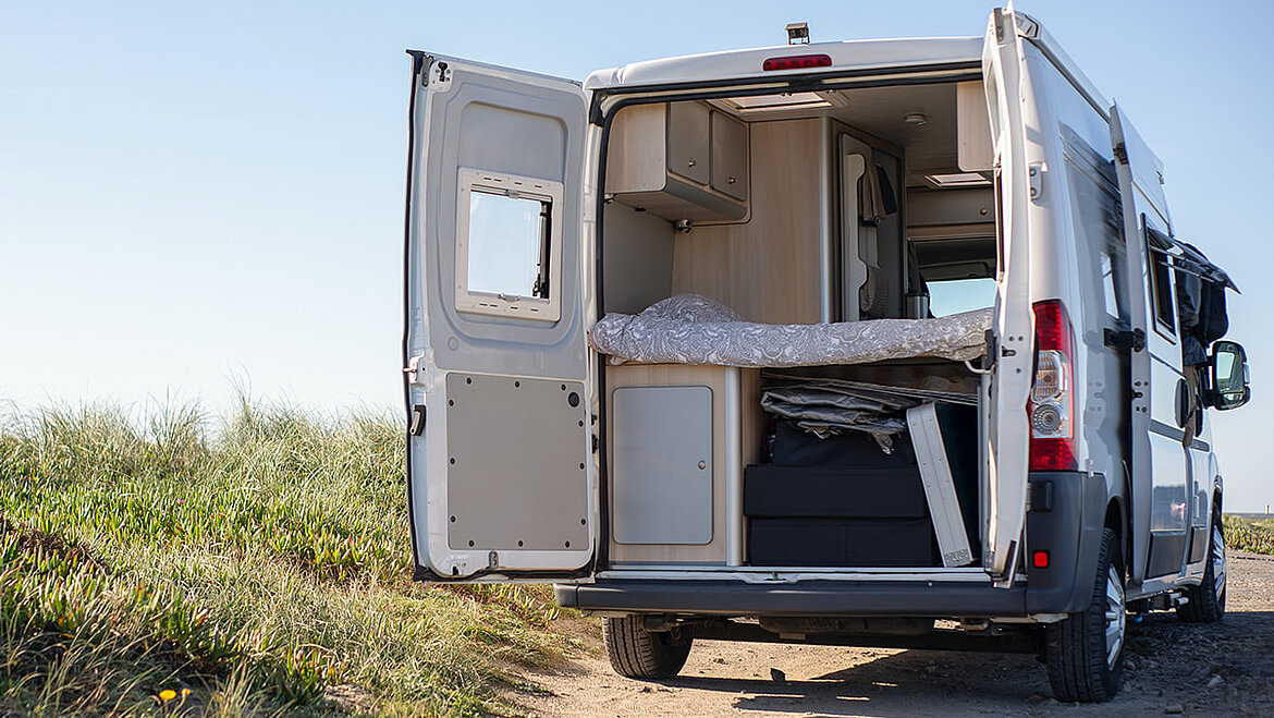 Heckansicht Wohnmobil | insights by LAMILUX