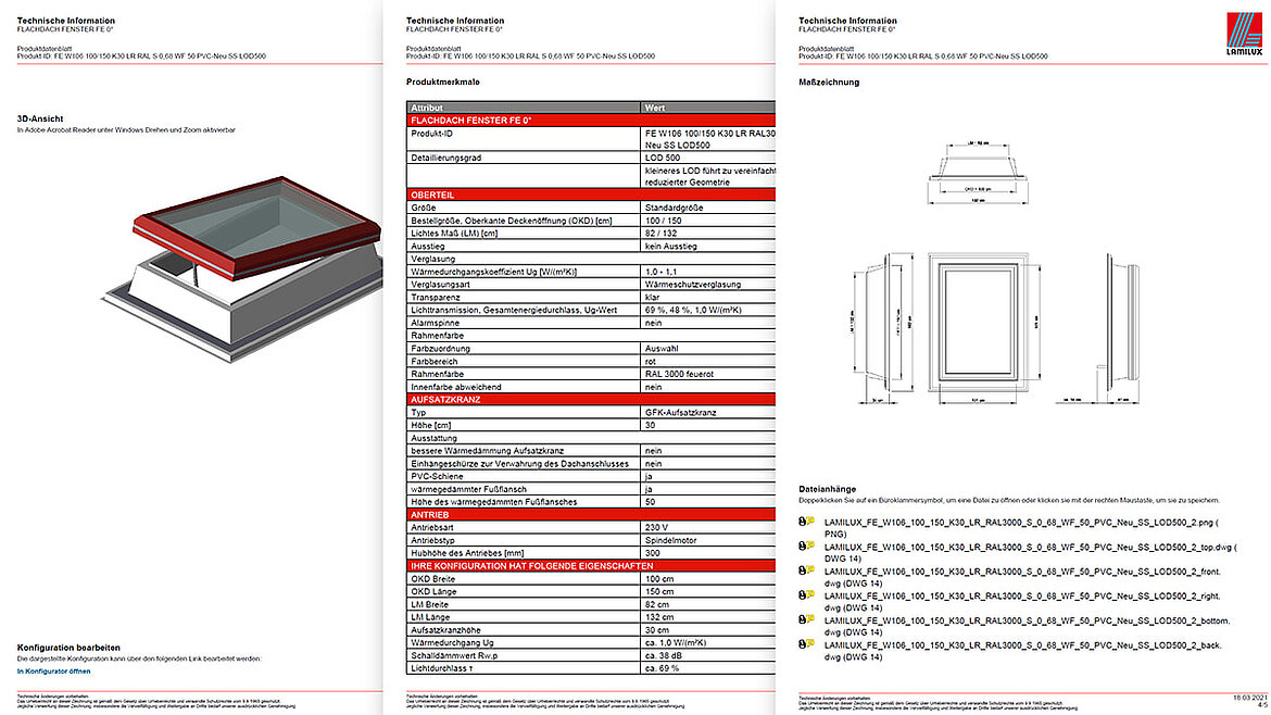 LAMILUX Tageslichtsysteme mit dem Produktkonfigurator erstellen und herunterladen | Einblicke von LAMILUX